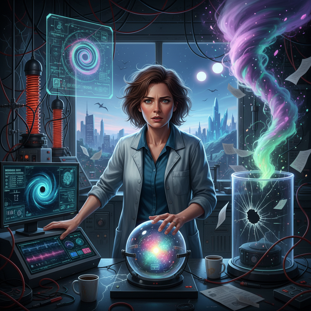Dr. Fatima Al-Rashid, Caltech particle physicist