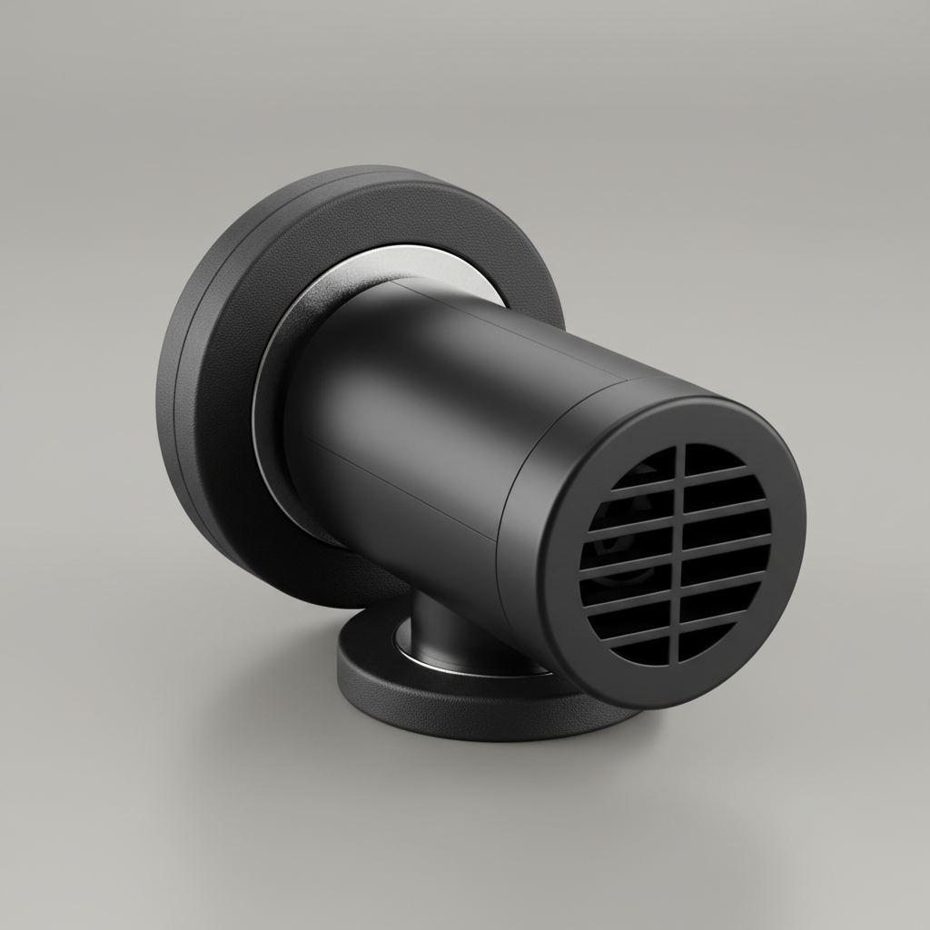 Black circulation powerhead pump with magnetic mount