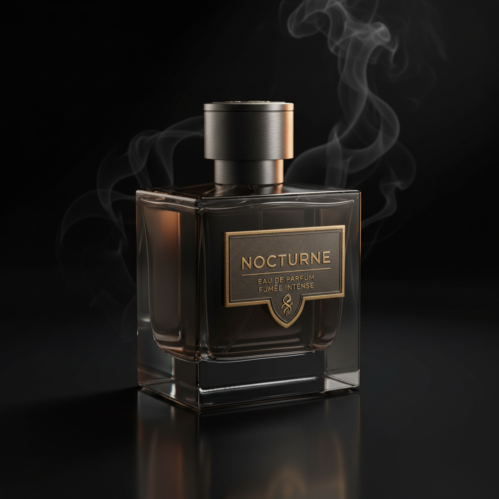 Cedar & Smoke luxury perfume bottle by Maison Breeze