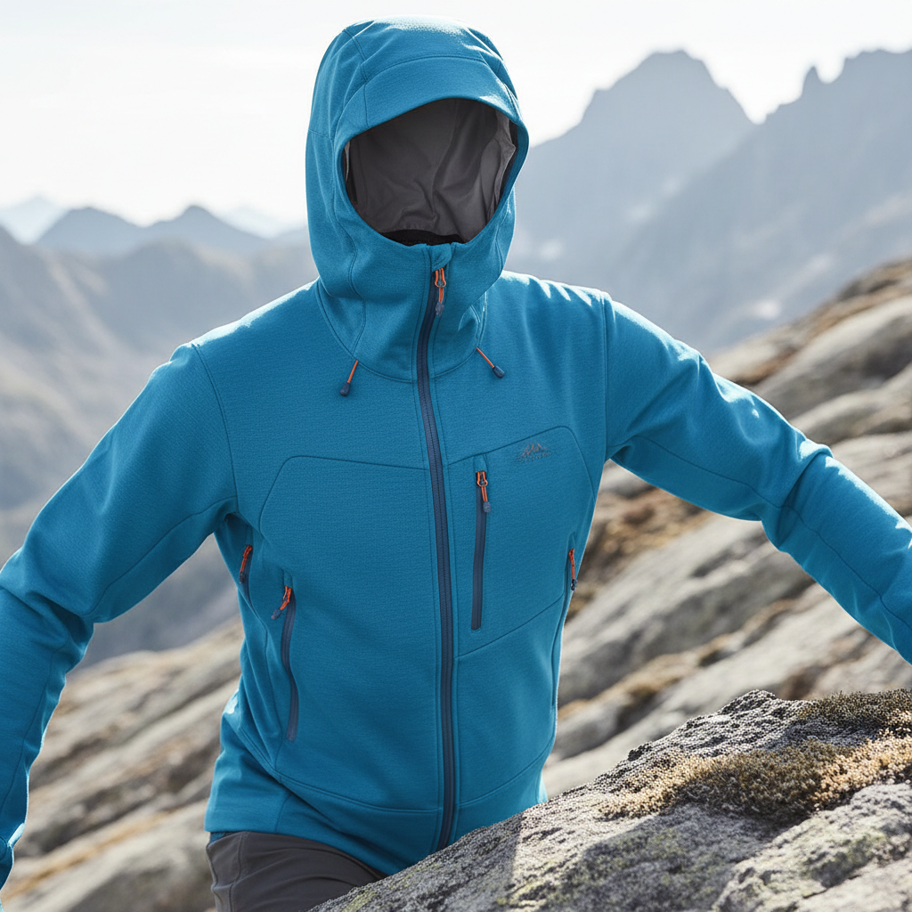 Alpine hardshell jacket thumbnail