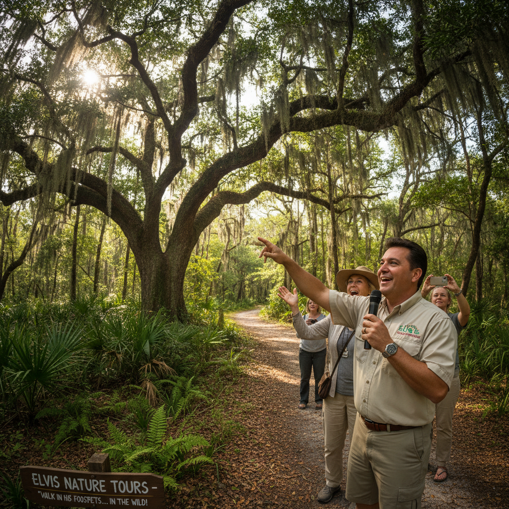 Guest testimonial video sharing authentic tour experience with Elvis Nature Tours