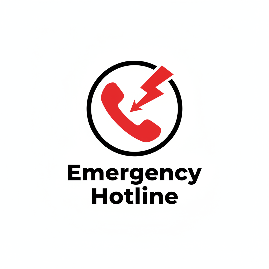 Emergency hotline icon
