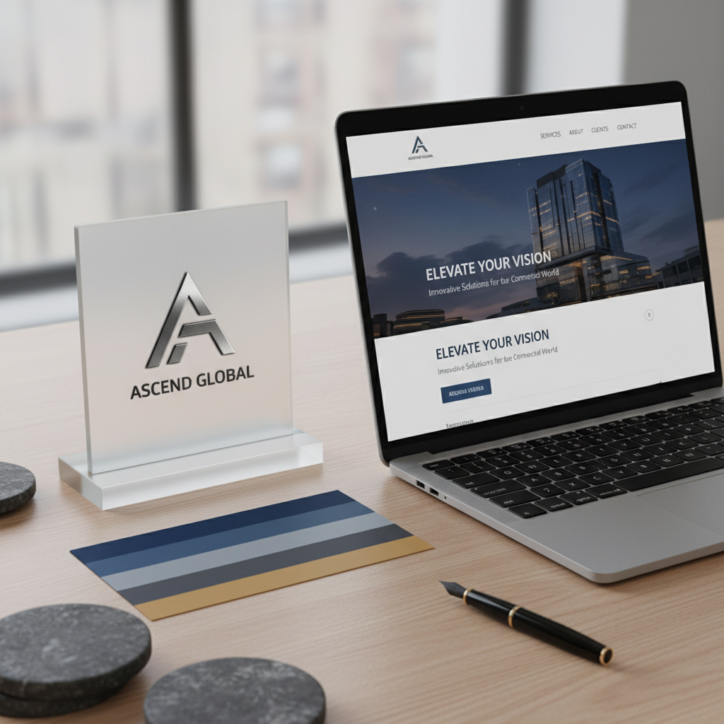 Web developer creating custom website design on laptop with wireframes and color palettes visible