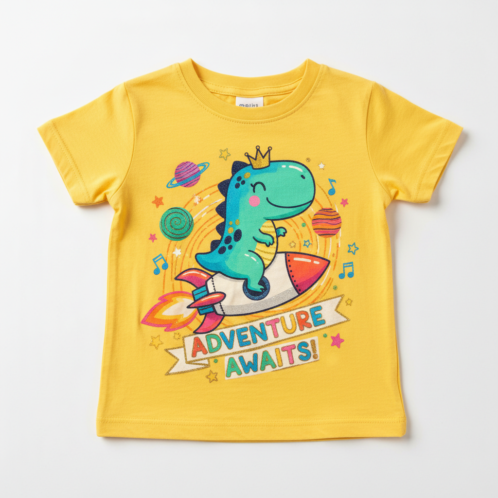 Printed Graphic Tee — kids fashion