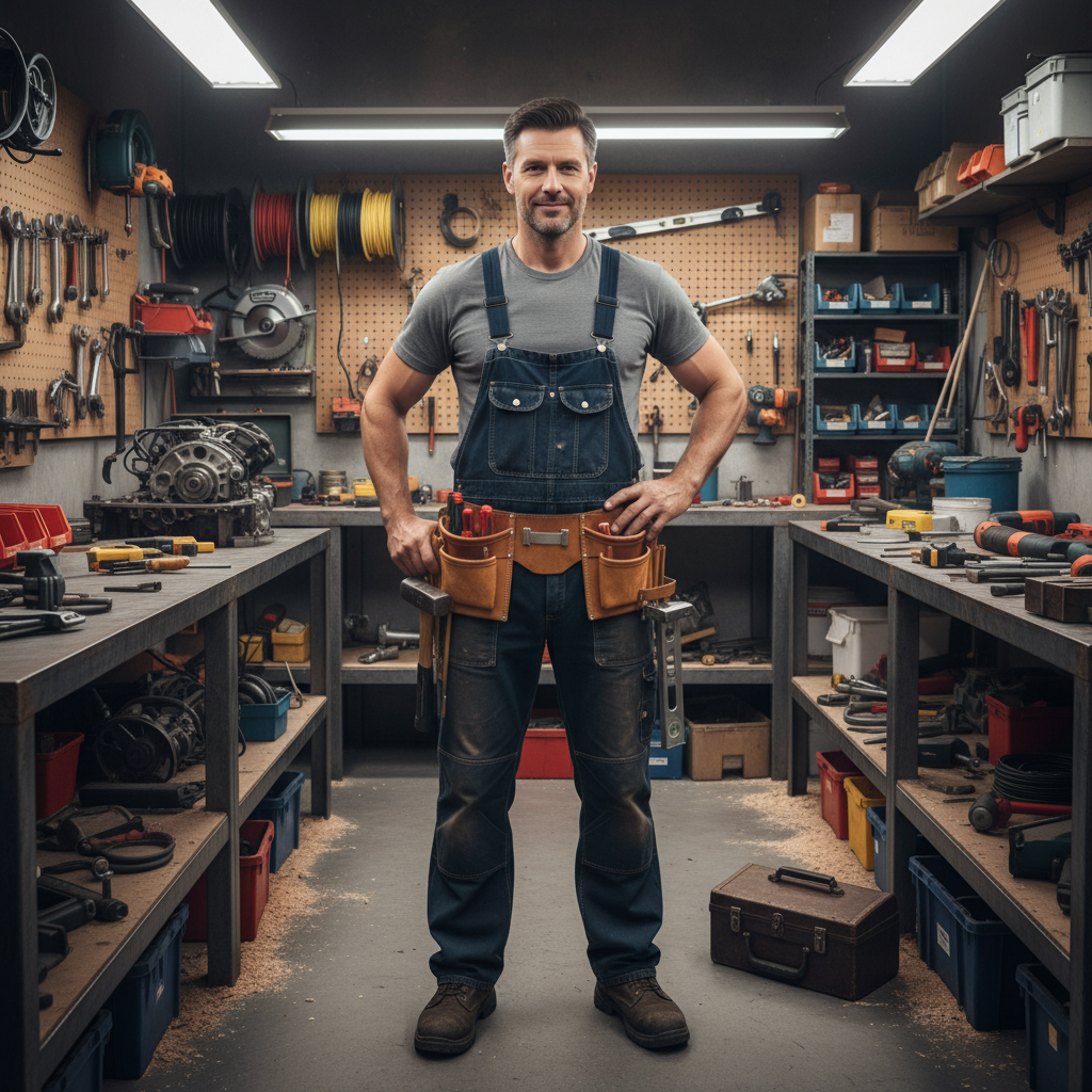 Ruan Botha, handyman, professional photo