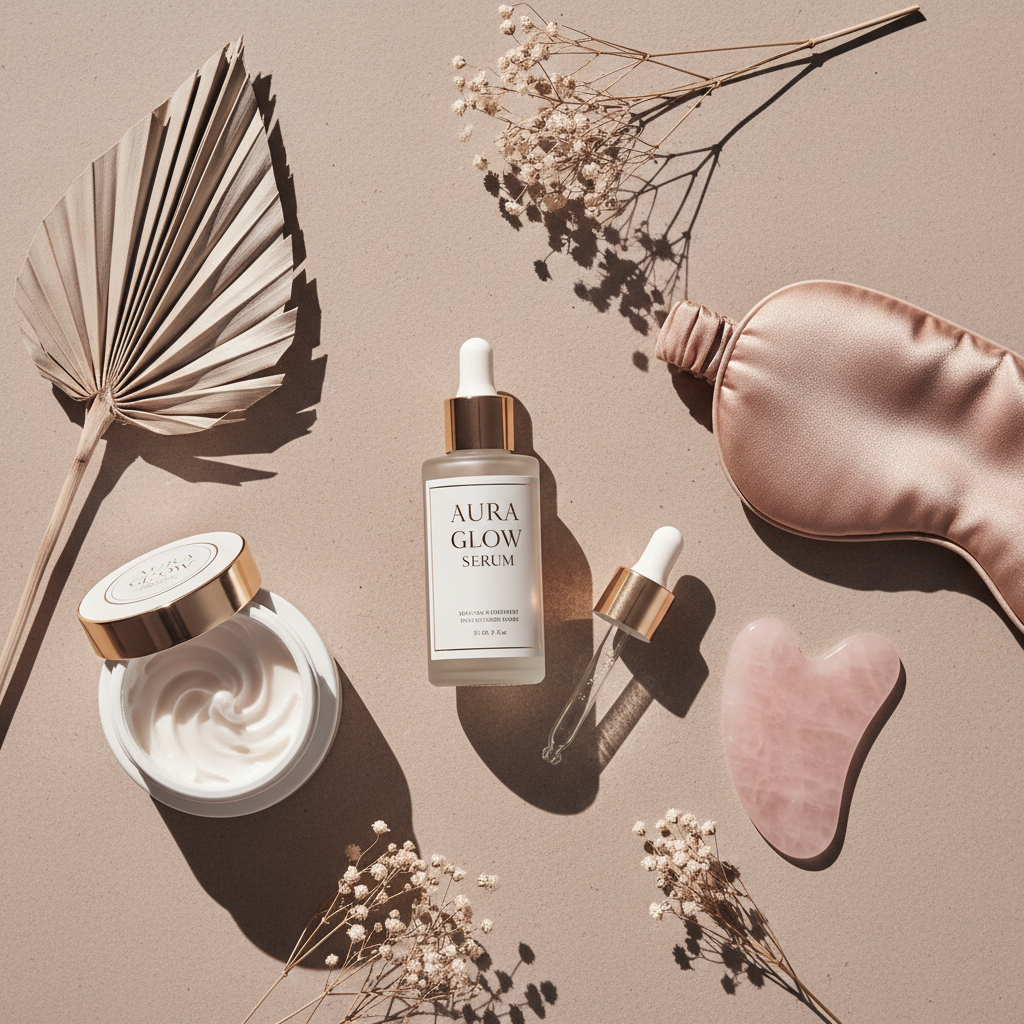 Conversion-optimized beauty content with clear CTA framing