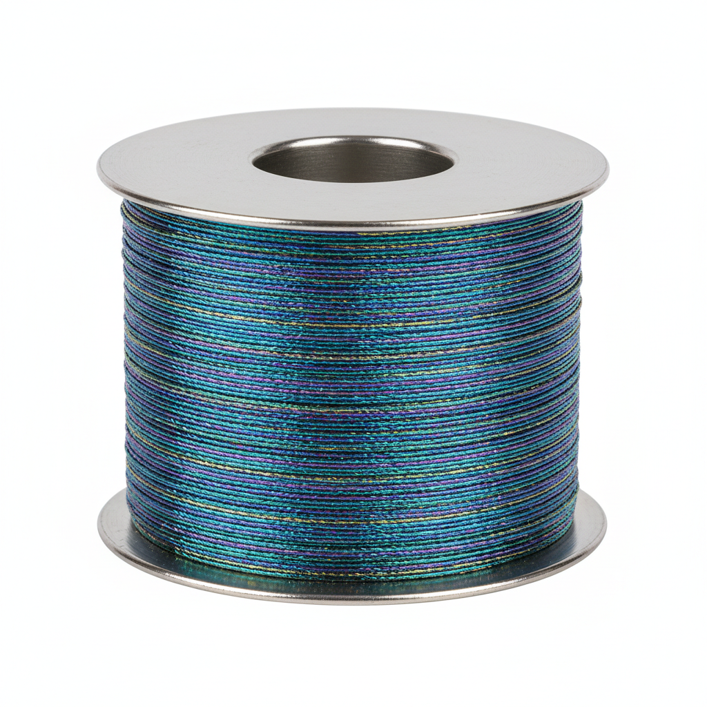 Competition grade 9-cord Chinese manja spool with metallic sheen