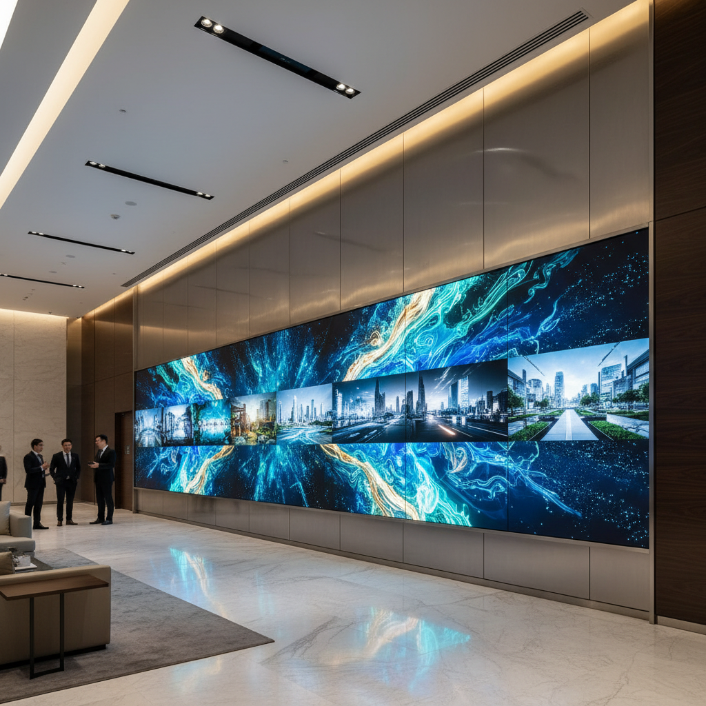 Hotel Lobbies & Venues LED display installation