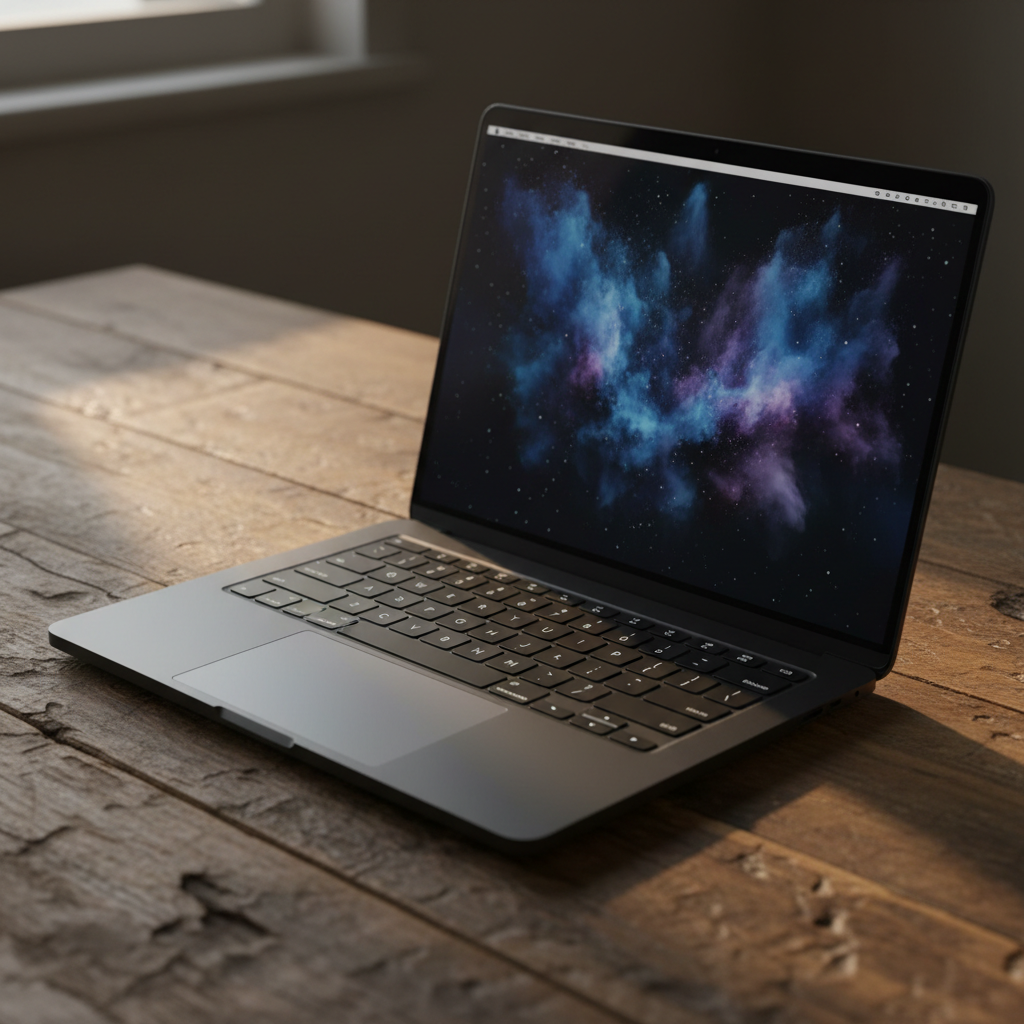 Space Black MacBook Pro laptop