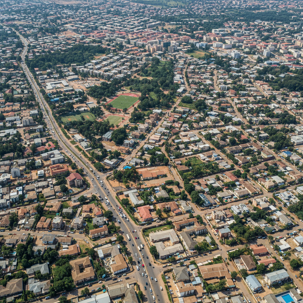 Affordable housing estate development in Abuja Nigeria government district