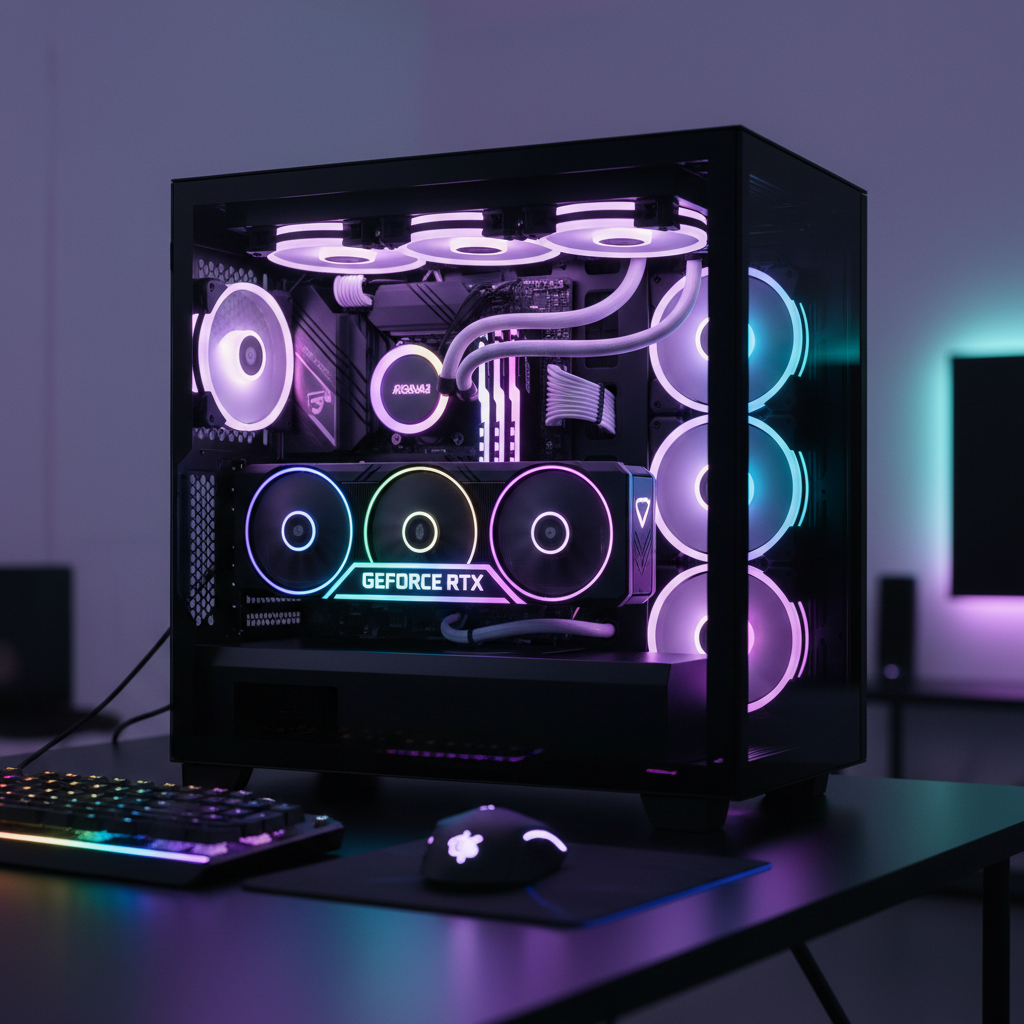 Gaming PC gaming PC build by Cloud Byte Kozhikode