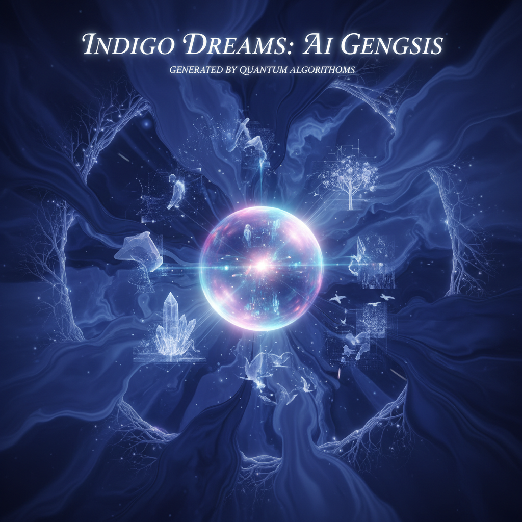Indigo dream-like AI video generation visualization