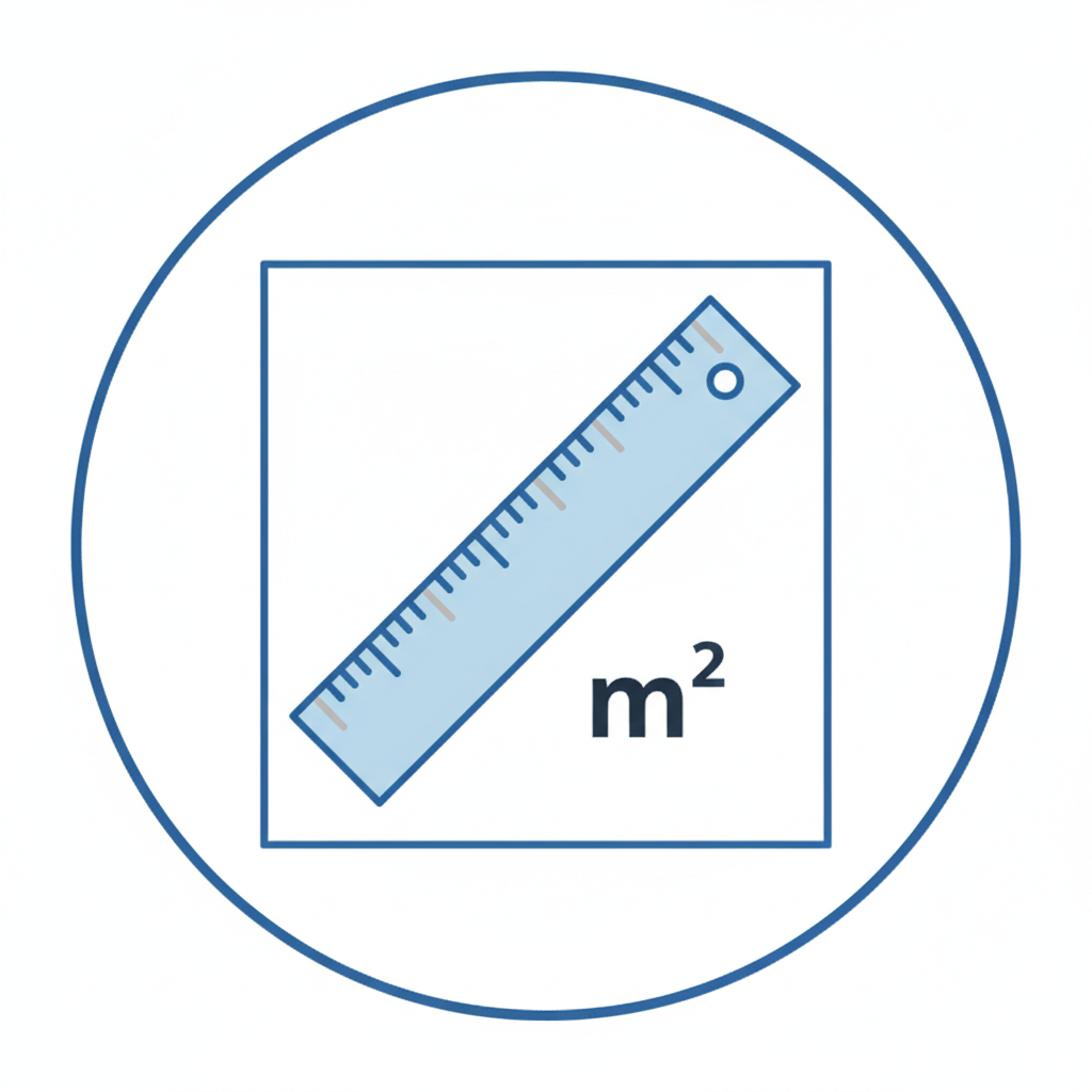 Area measurement icon