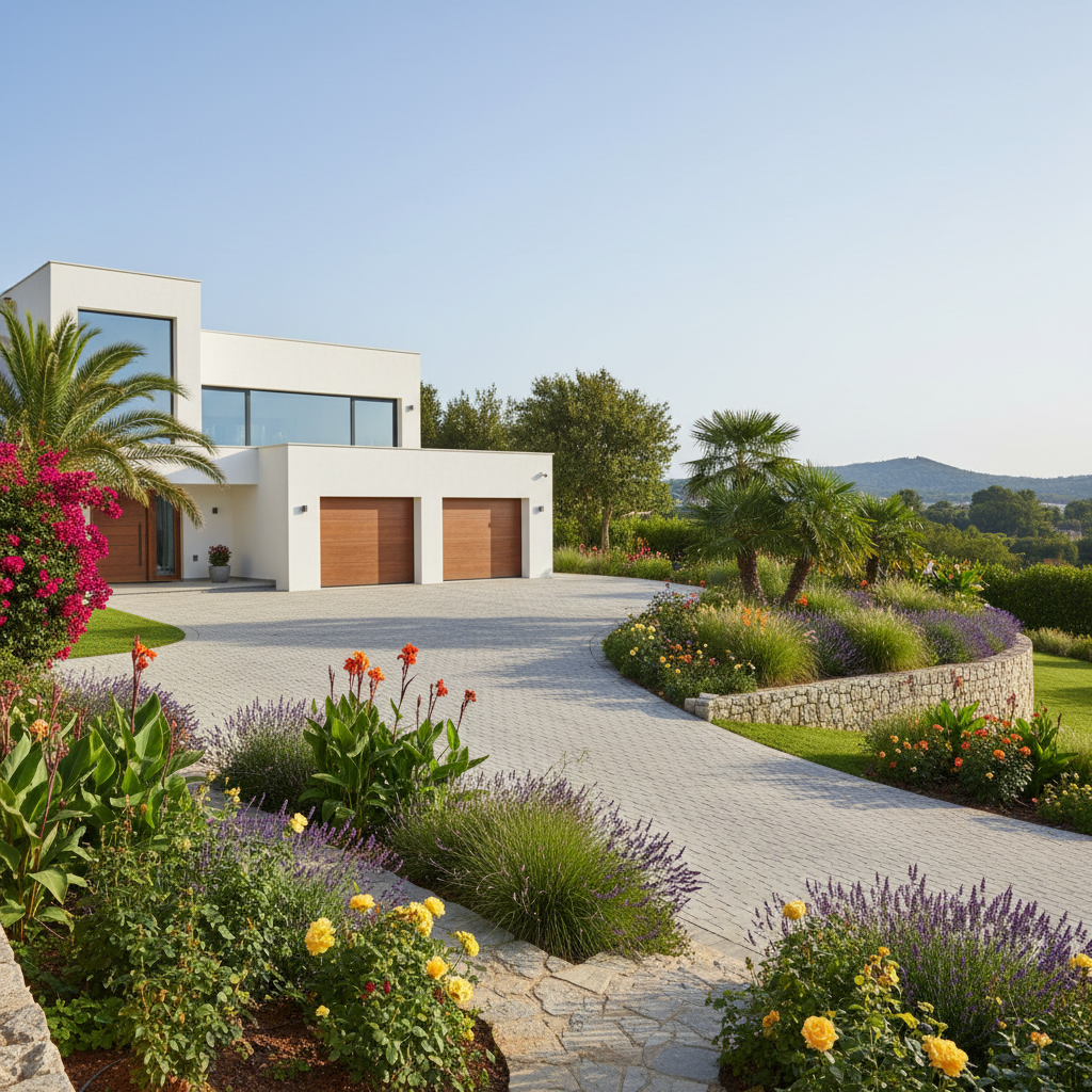 Front elevation of Sharma Residence