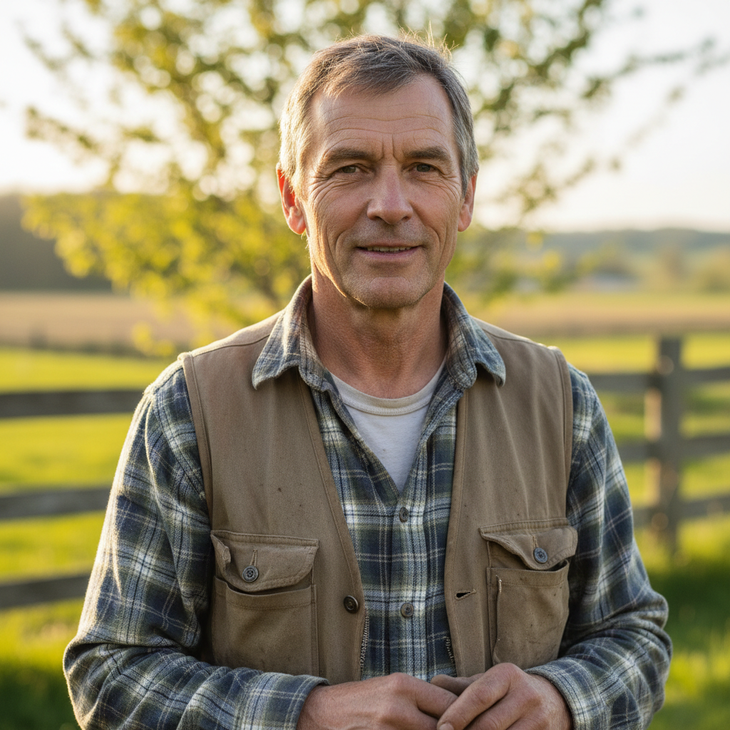 Lucas Moreau, directeur produit, portrait décontracté dans un cadre naturel lumineux