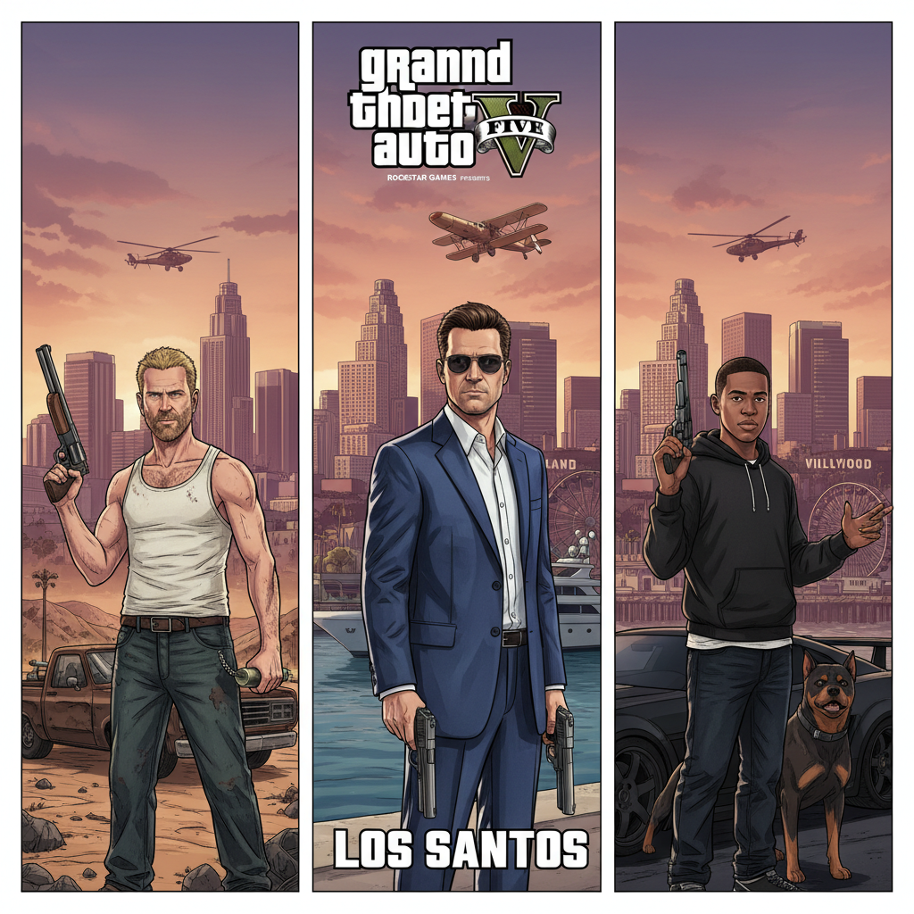 Grand Theft Auto IV game cover art