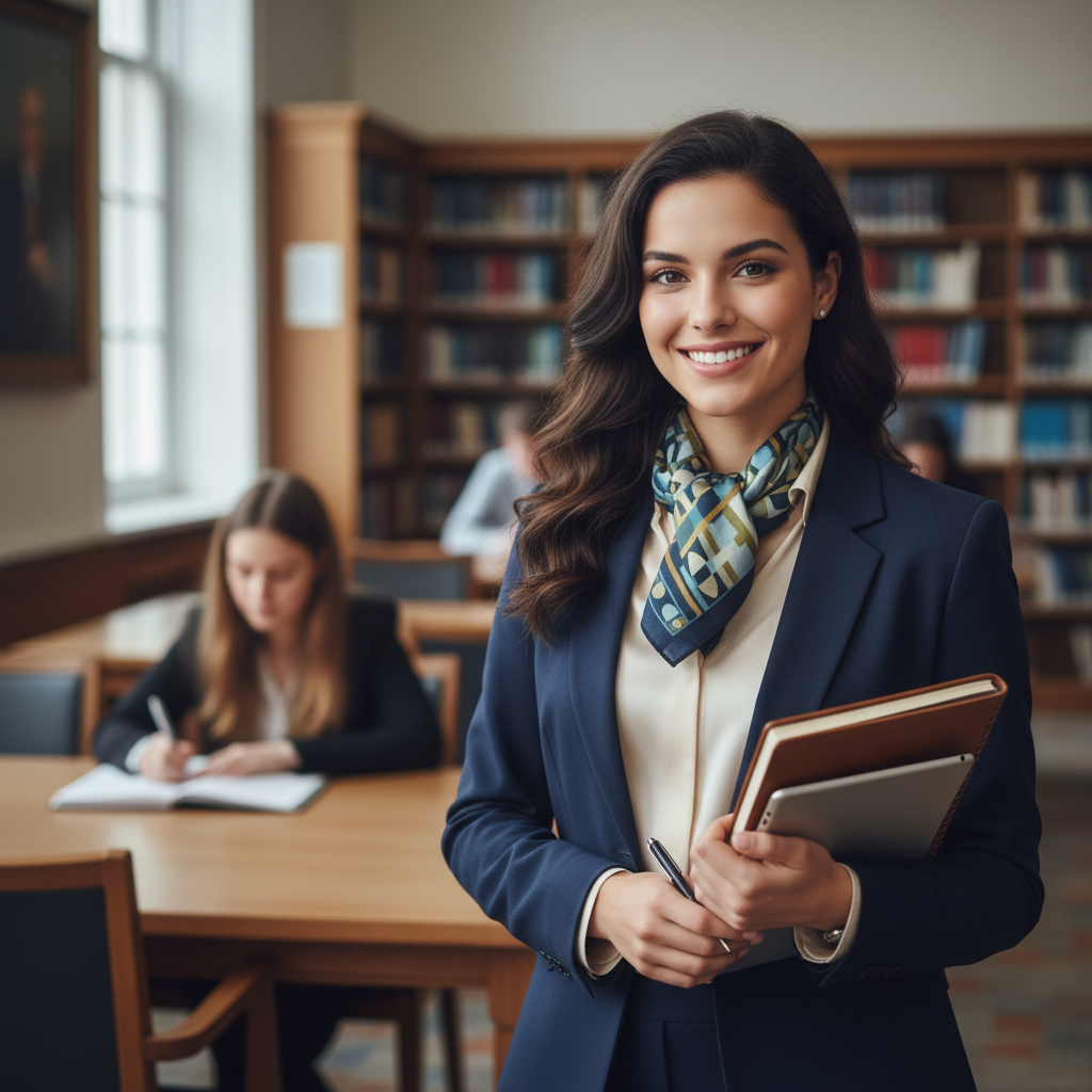 Ananya Krishnan, MBA student with confident expression