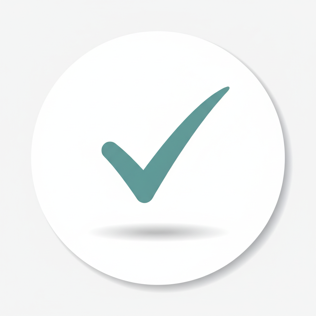 Checkmark icon indicating included feature