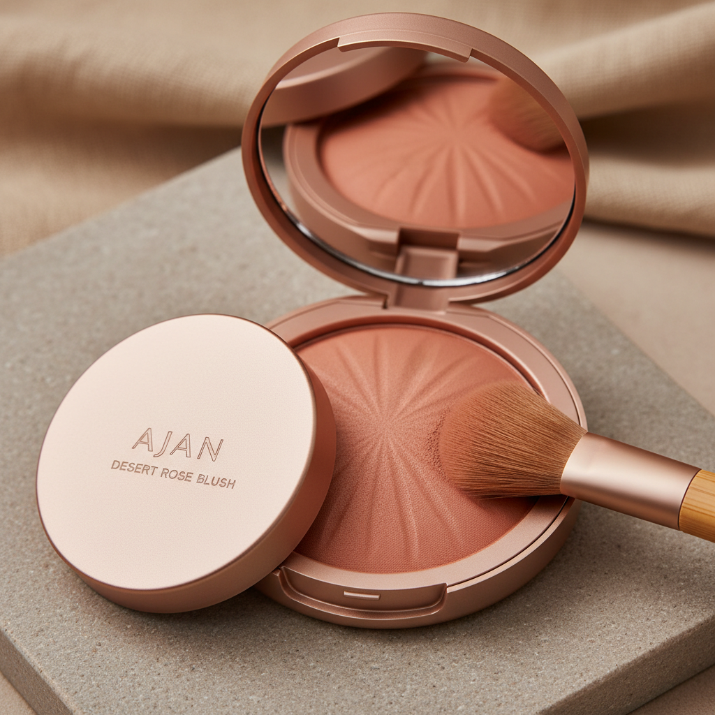 Ajan Desert Rose Blush in warm peachy-rose shade