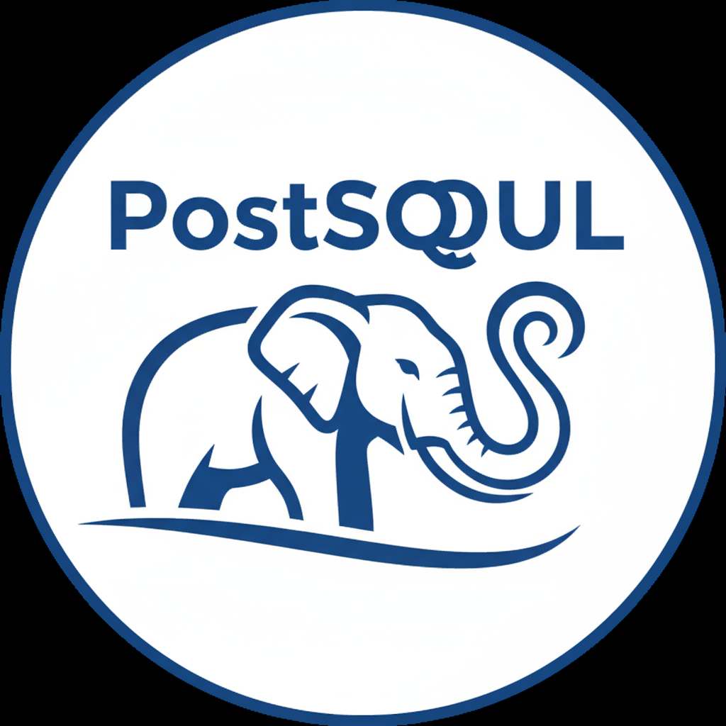Logo de PostgreSQL para bases de datos relacionales