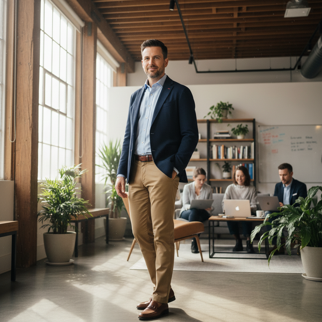 James Whitfield, facilities director in office environment