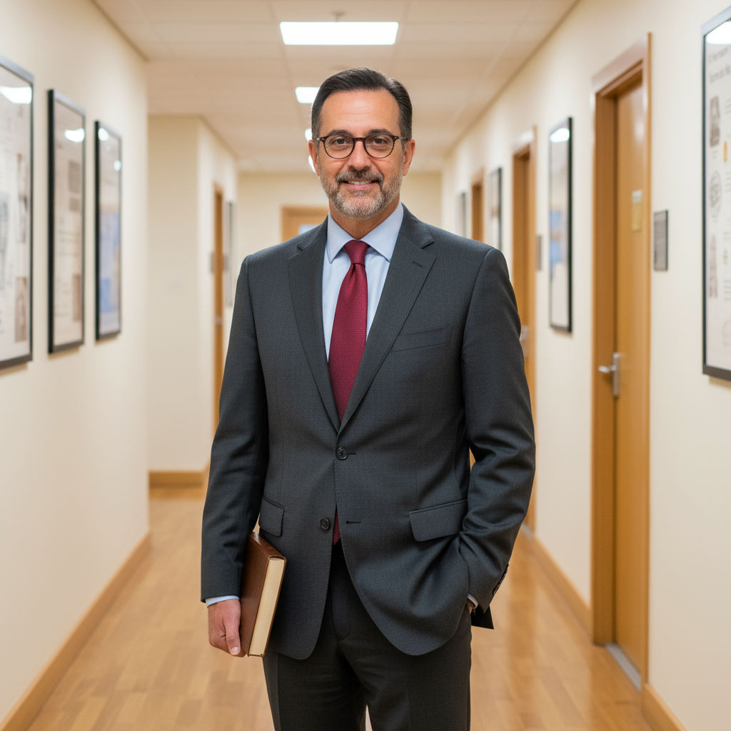 Dr. Brundaban Mishra, Director of Woxsen Japan Centre, in formal attire in an academic setting