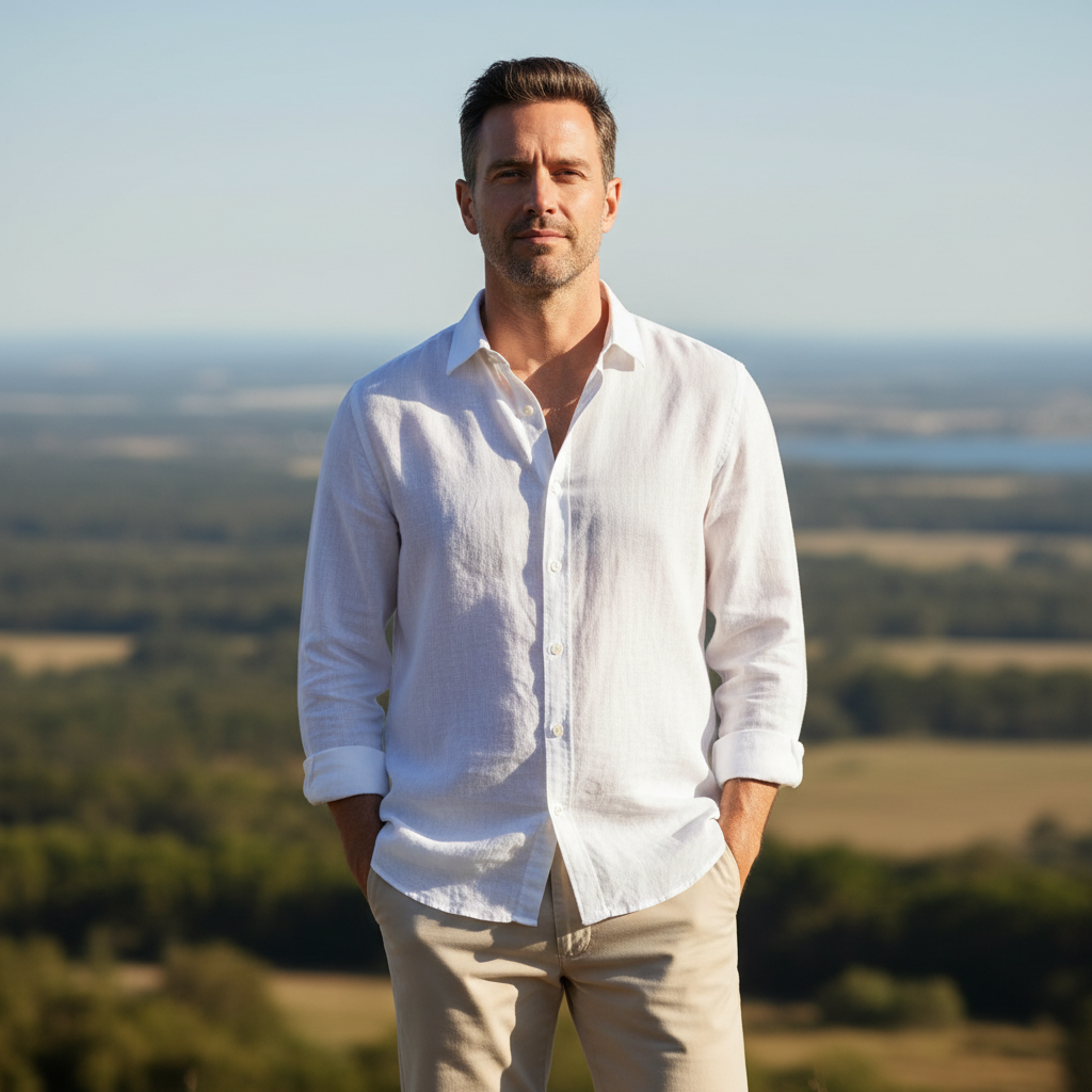 Community member, man outdoors