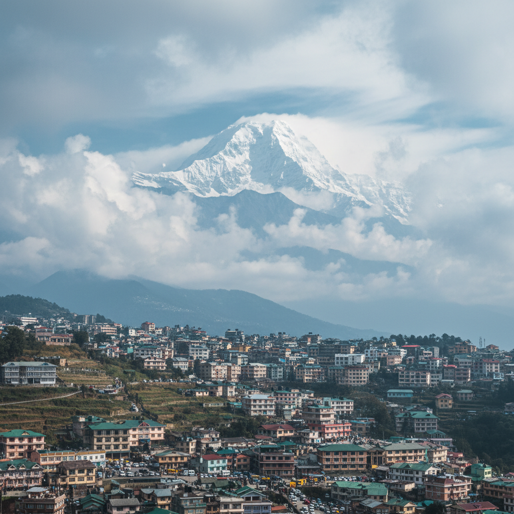 Sandakphu summit with panoramic view of Everest, Kanchenjunga, and Himalayan peaks
