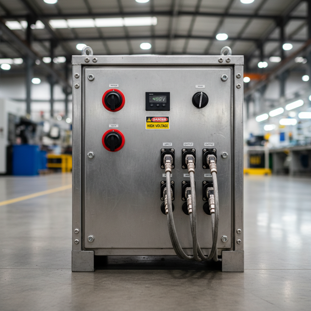 Metal electrical panel box 30x40cm