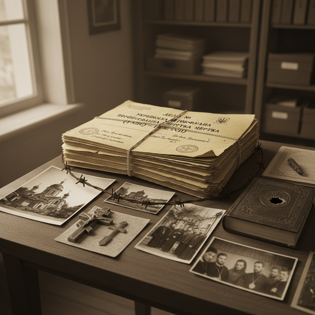 Sepia-toned founding photograph of a Czech beer hall interior from the 1920s with wooden benches