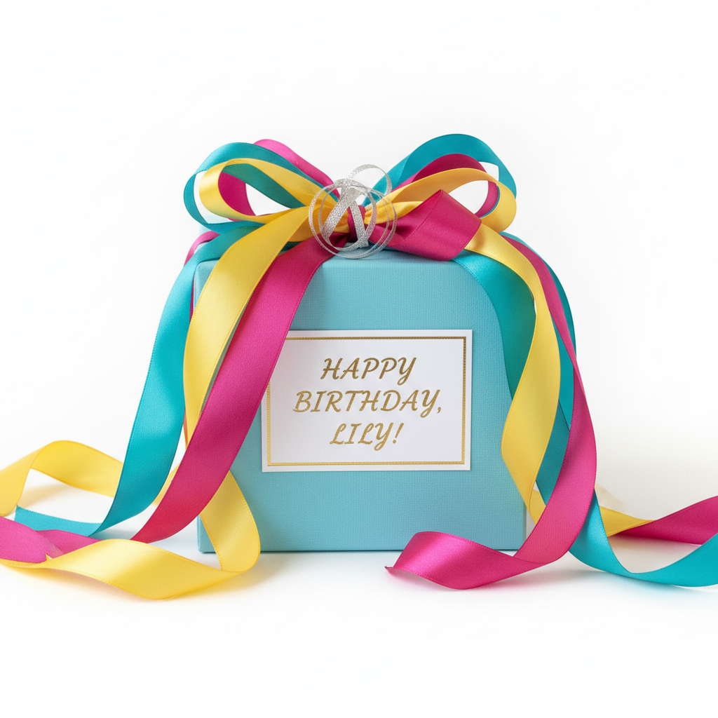 Personalised gift tags and party tags with custom wording and design
