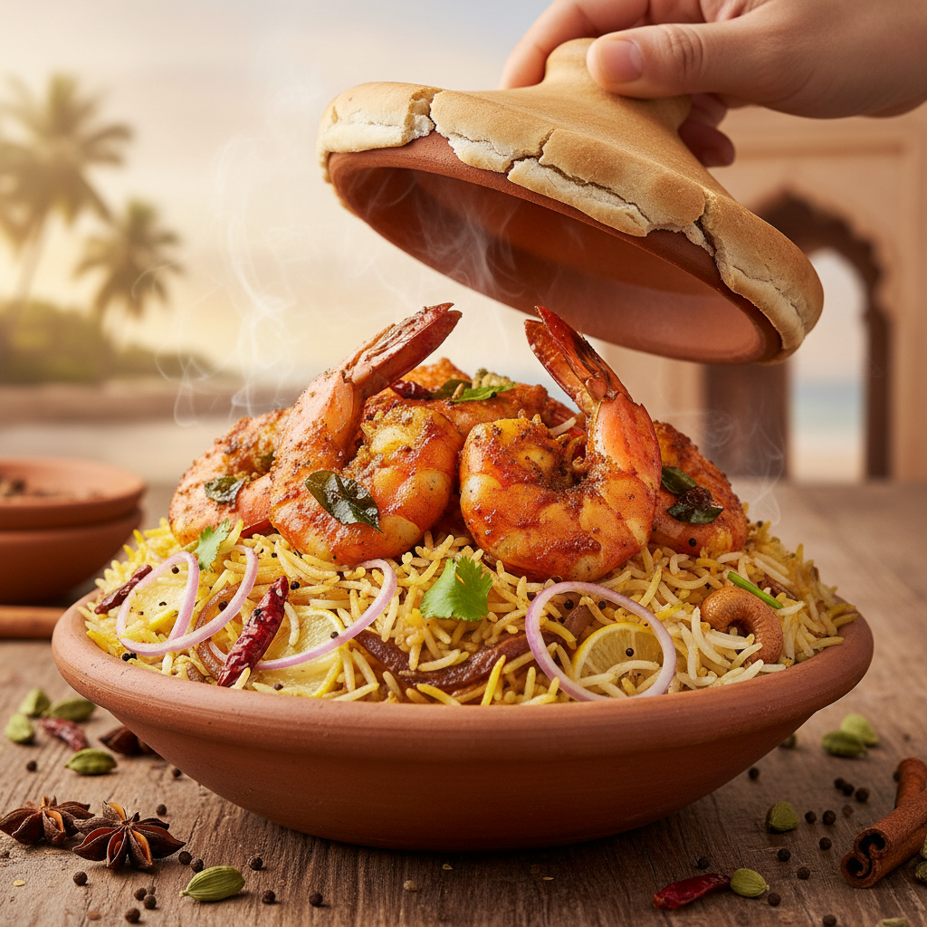 Tandoori Prawns — popular dish at MelaRose