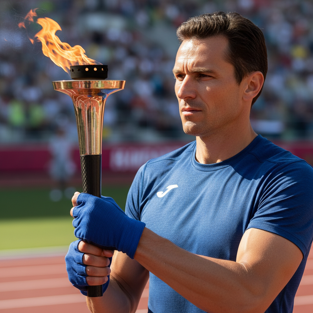 Marcus T. — former Olympic sprinter and relay finalist, Torch collector