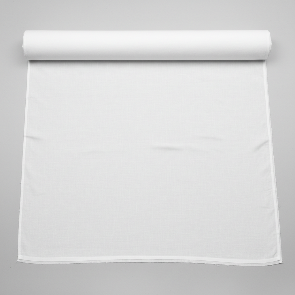 White cotton fabric texture