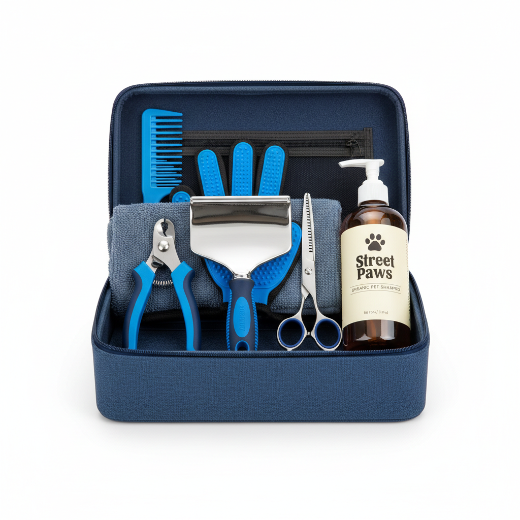 Haas Deluxe Grooming Kit — Grooming Kits in Blue Mixed