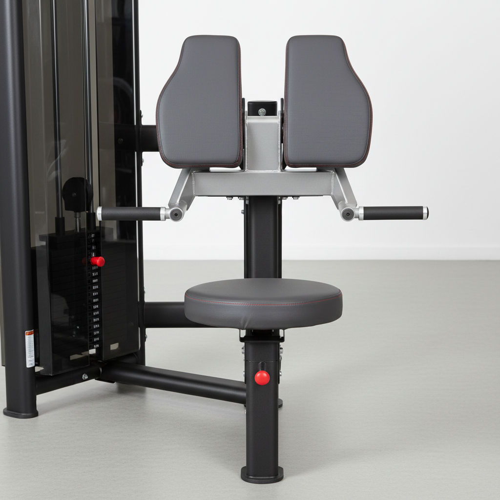 Rotary torso machine for oblique and core rotational strength training