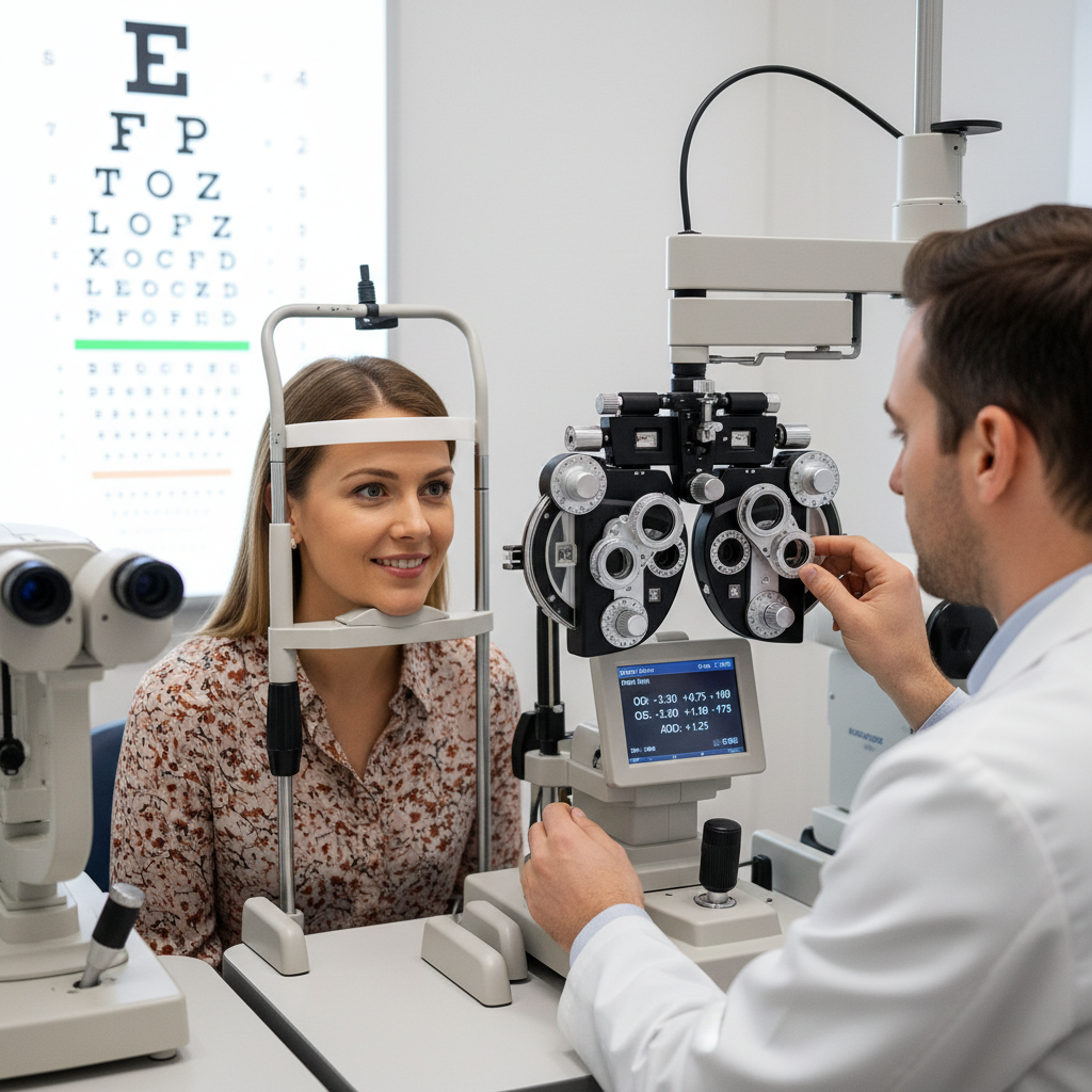 Happy patient at Ravi Eye Clinic
