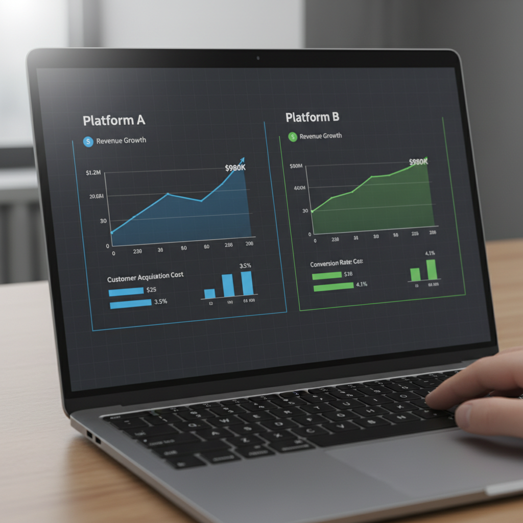 Ecommerce platform comparison showing Shopify WooCommerce and Indian marketplace options