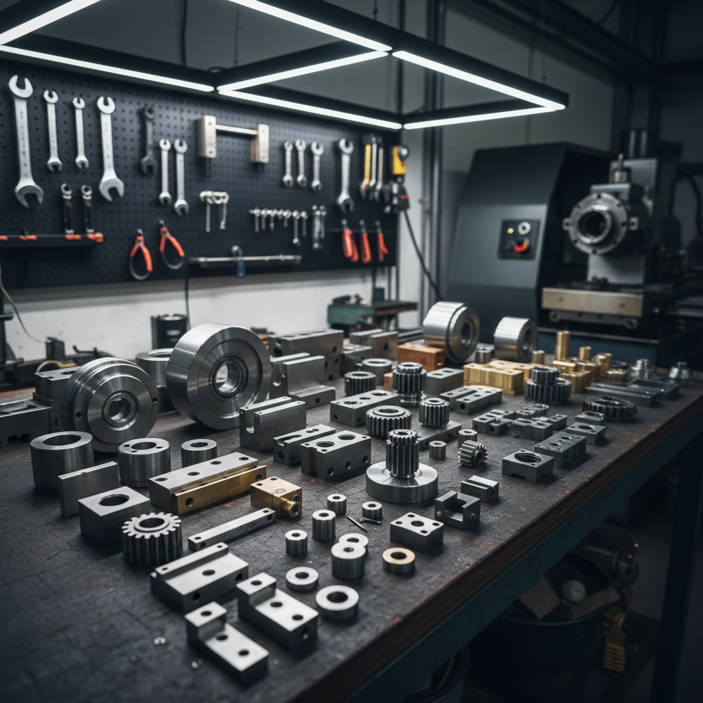 Stainless steel solid components