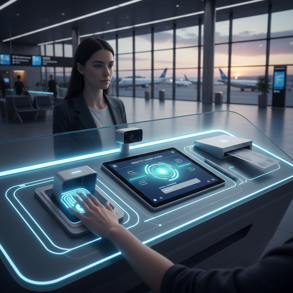Mostrador inteligente con tecnología de verificación de identidad y firma digital
