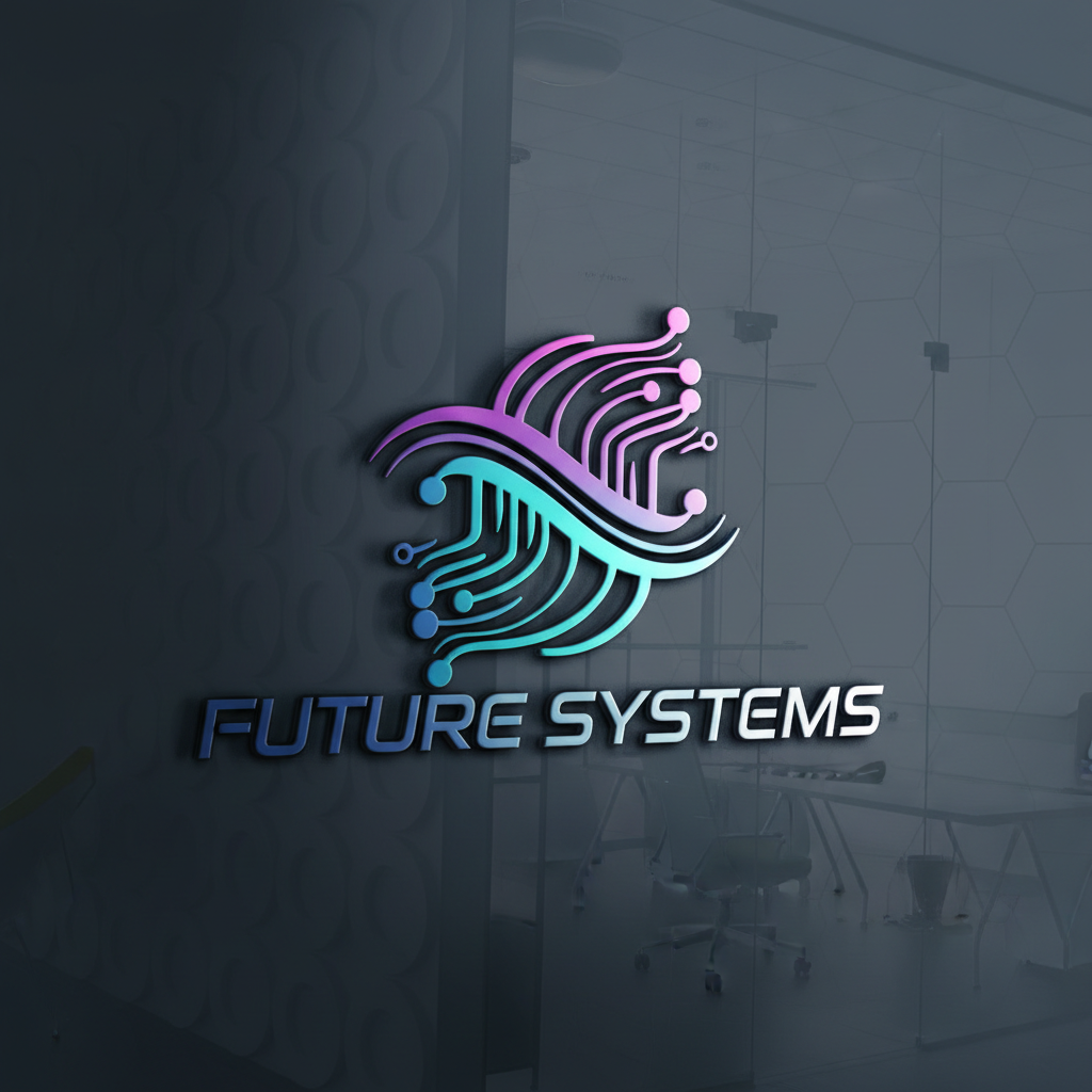 Future Systems tech company logo with gradient design