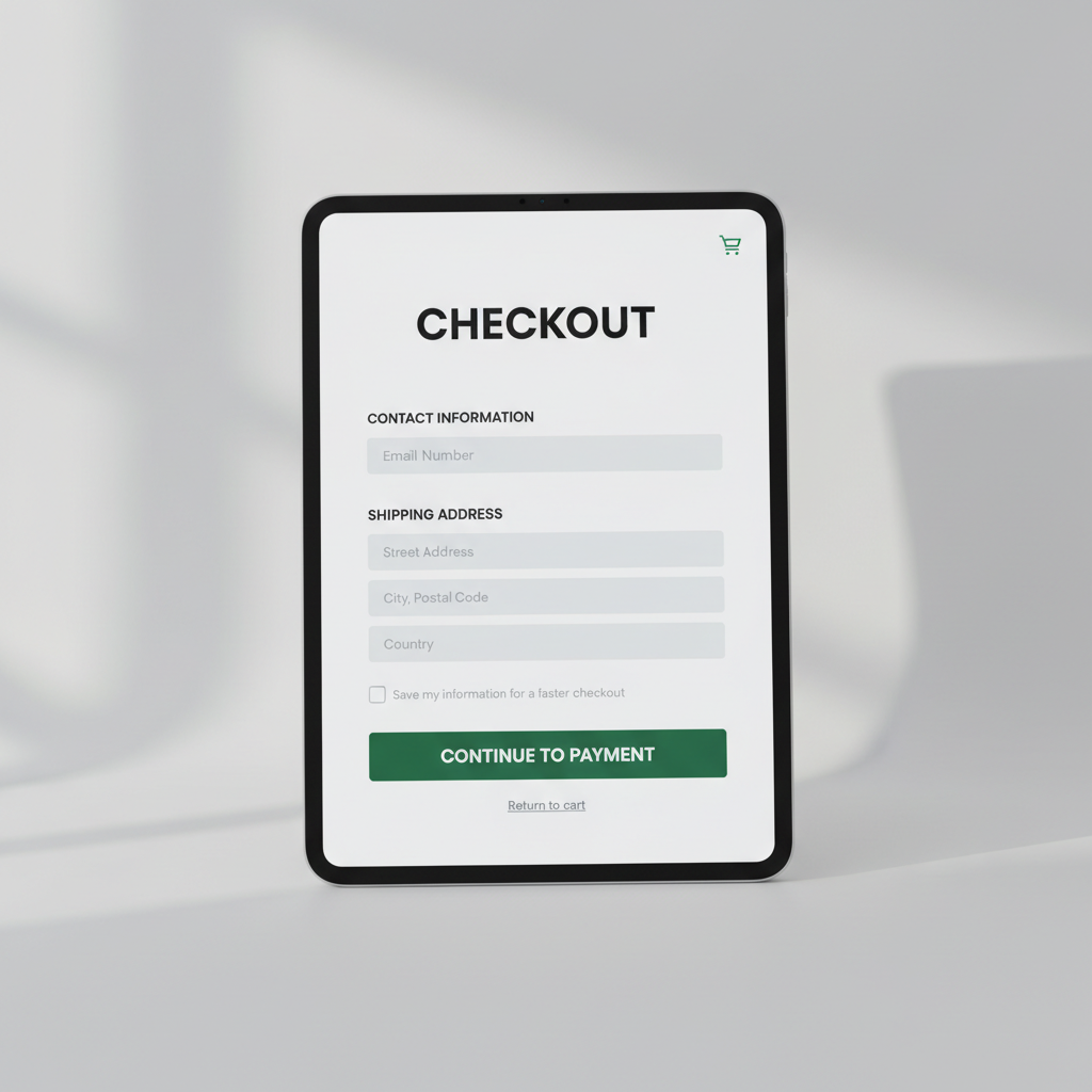 High-converting landing page design example showing clear call-to-action buttons and lead capture form