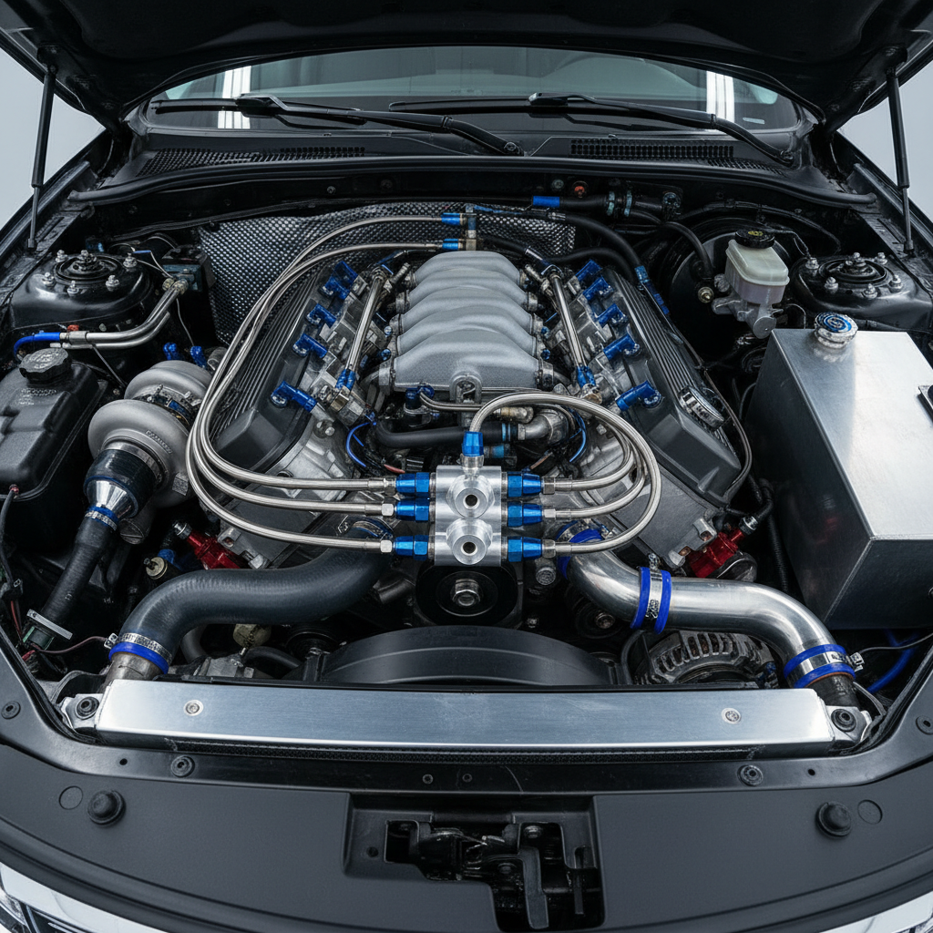 ASE L1 — Advanced Engine Performance course thumbnail showing automotive repair work
