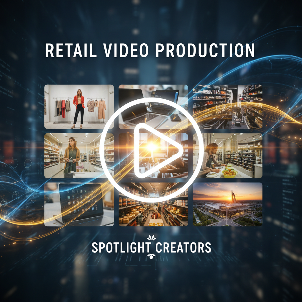 Case reel thumbnail — retail video production highlights from Spotlight creators