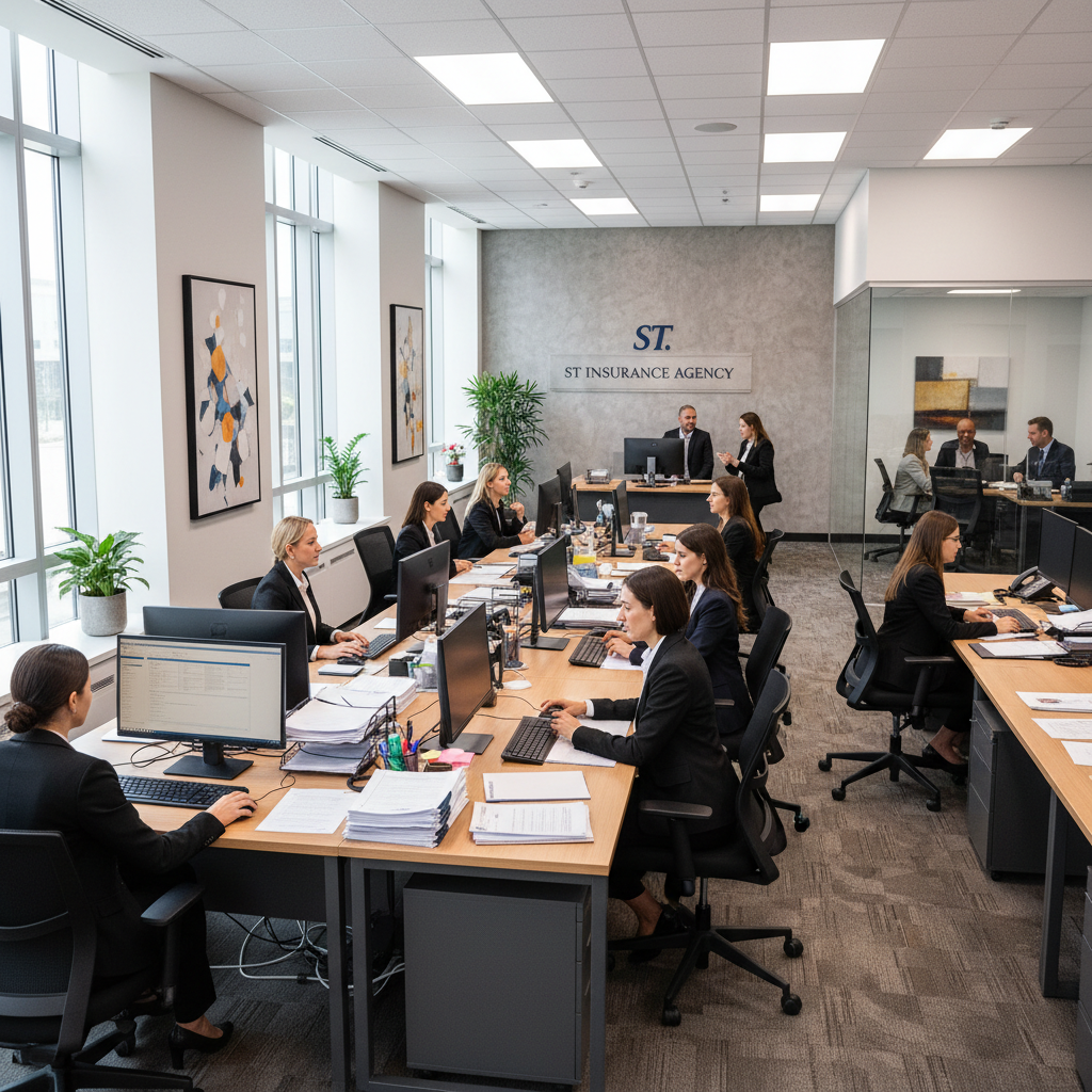 Professional insurance agents at St Insurance Agency office in Pittsfield Massachusetts