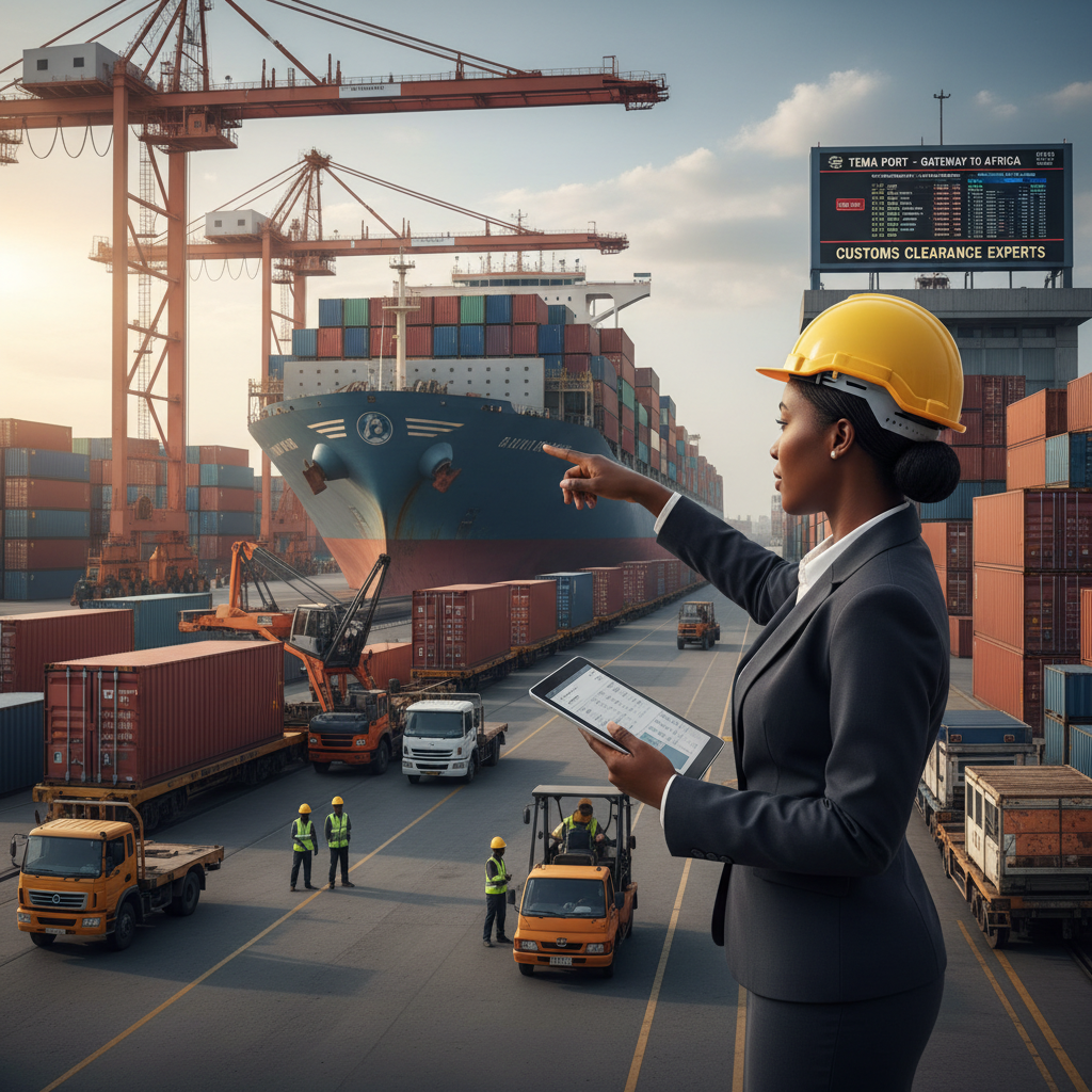 Nana Yaw Boateng, Logistics & Freight Manager at Klenf Ltd, professional headshot portrait