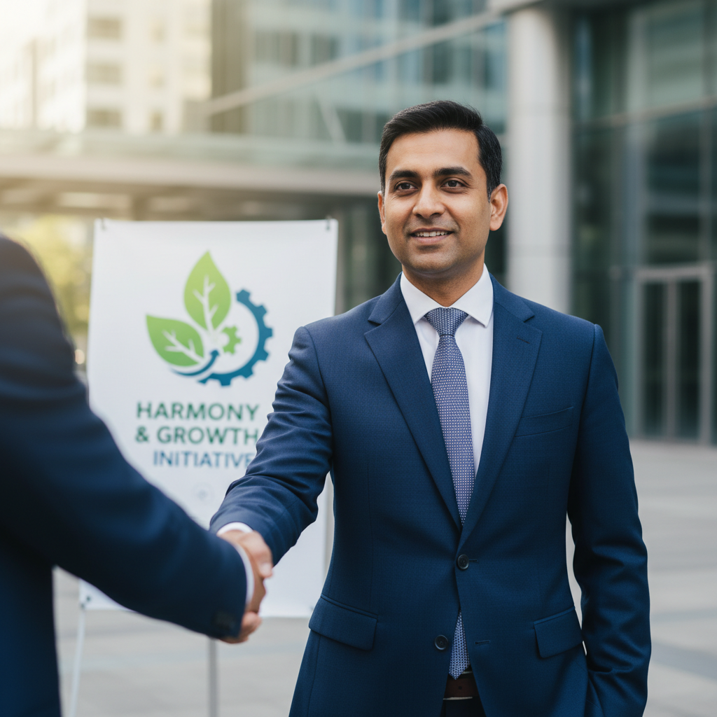 Indian businessman and CSR partner