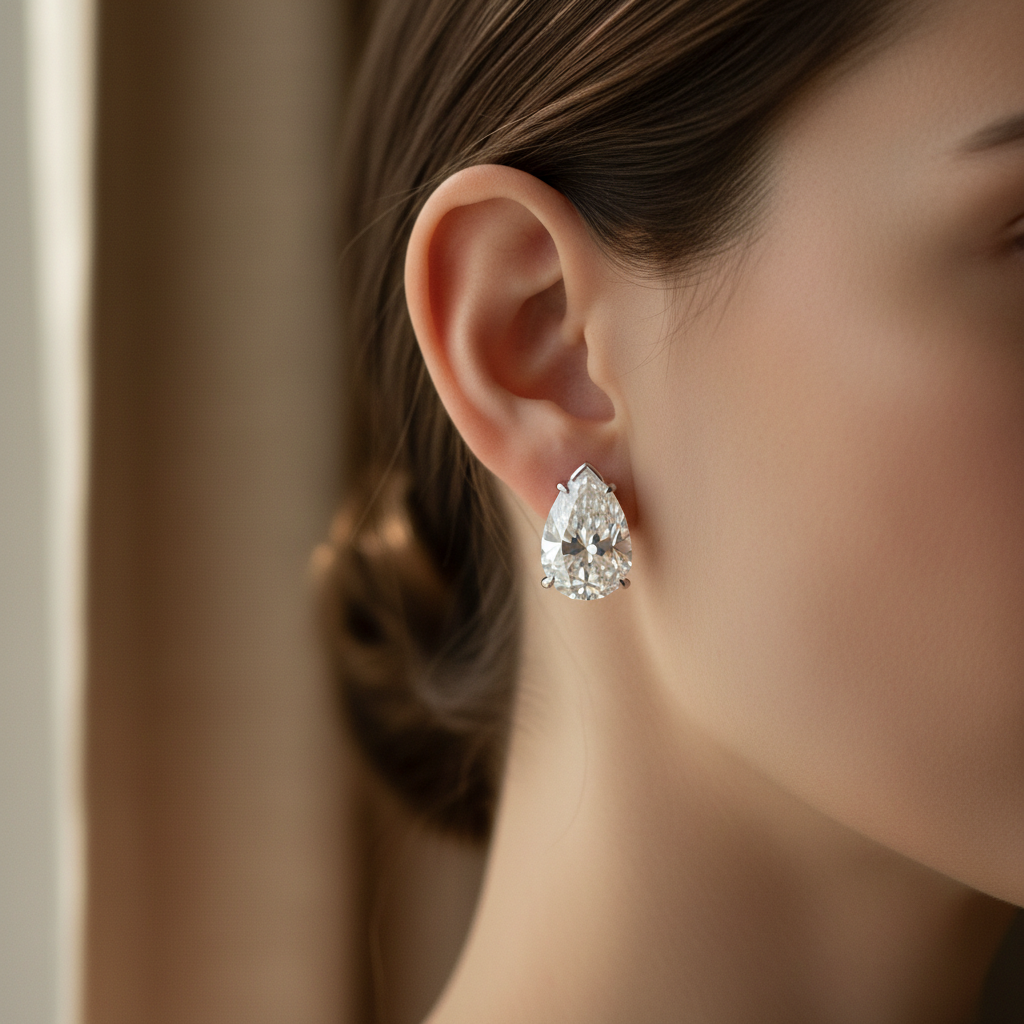 Diamond earrings collection