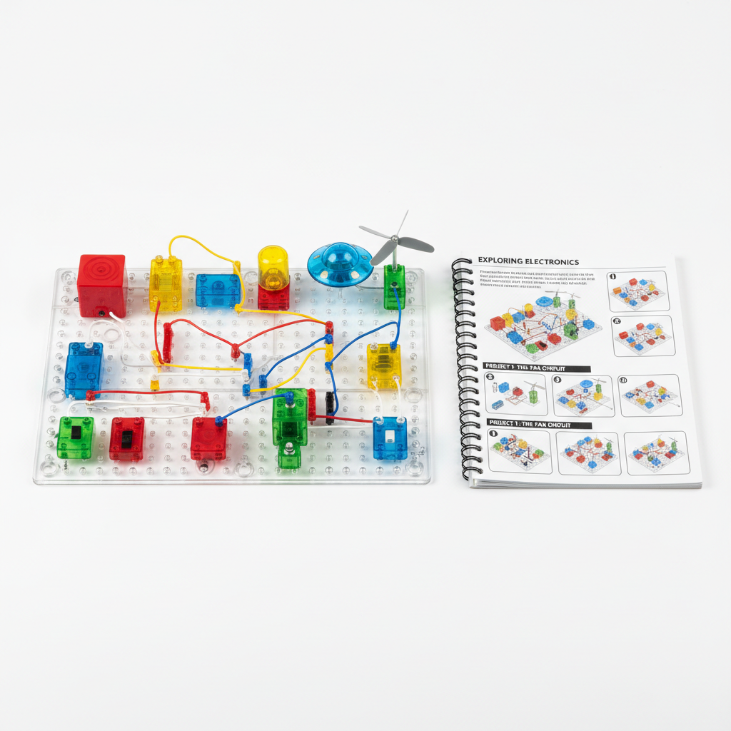 Assorted electronic components kit for circuit assembly