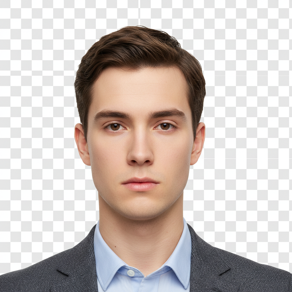 Product photo with transparent background after AI removal